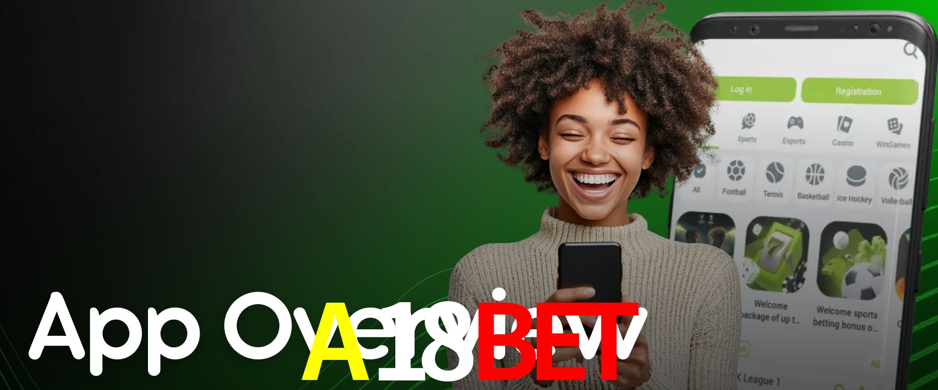 APP oficial da A18BET para mobile